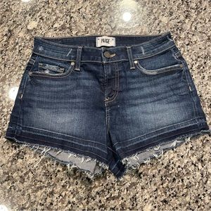 Paige Cut Off Denim Shorts